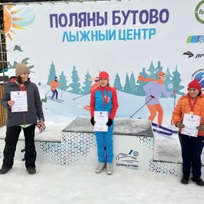Результаты окружных соревнований по лыжным гонкам 13 февраля 